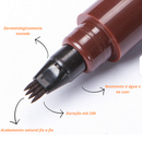 Lapis Caneta Sobrancelha Barba À Prova D 'água fio a fio Microblanding