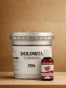 Kit Dolomita Clareadora + Óleo de Rosa Mosqueta – Skincare Natural para Pele Suave e Iluminada – LÚMMINA STORE